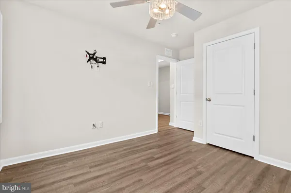 wooden floor in an empty room