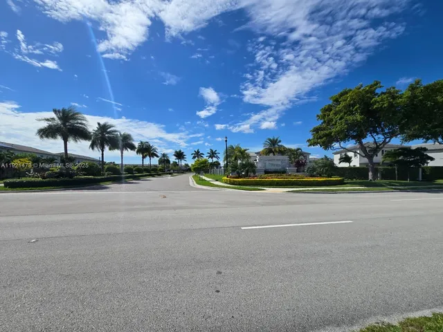 a view of street with houses