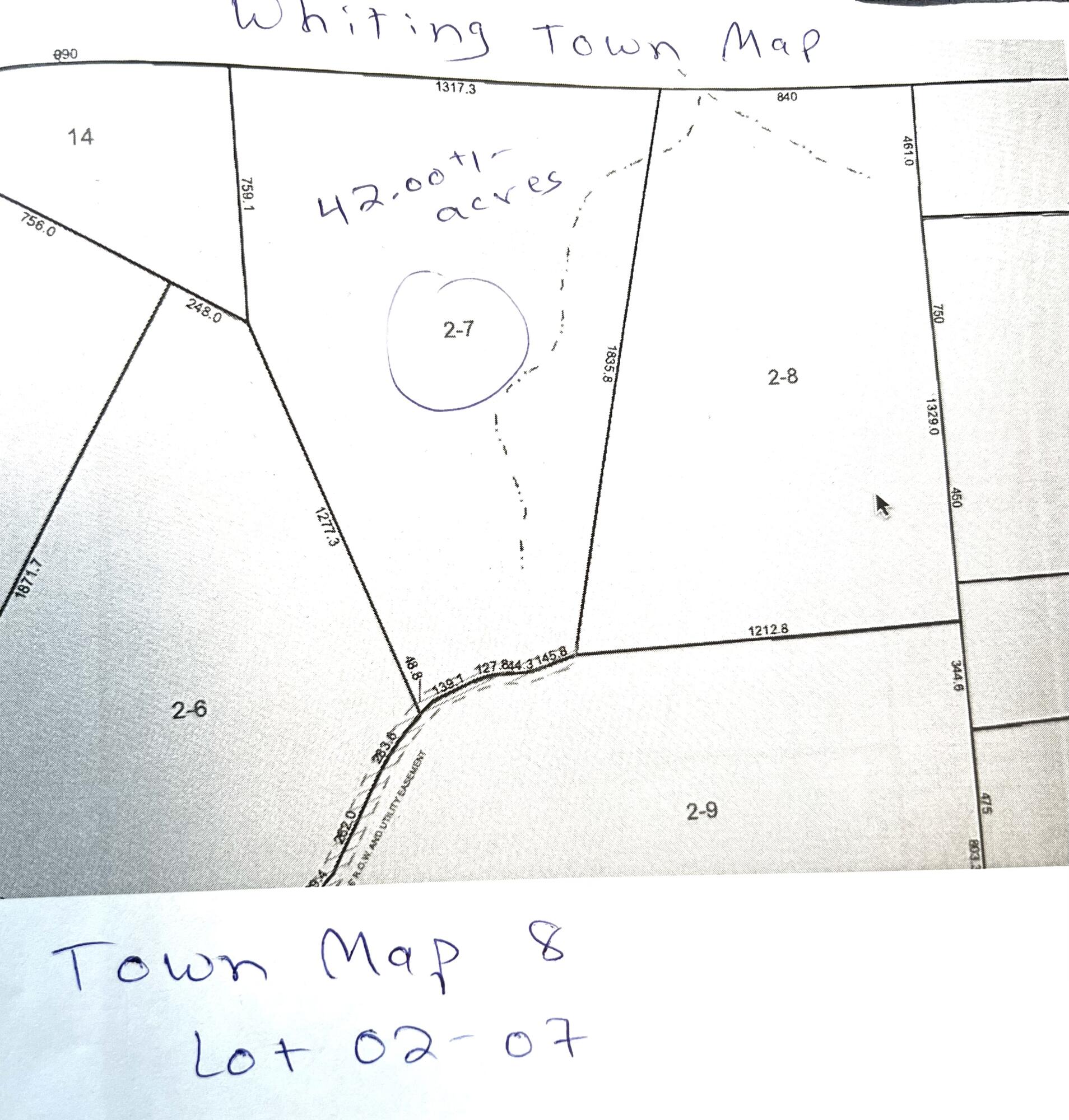Tbd Yellow Birch Road Whiting, ME 04691 - Photo 3 of 6 Map 8 Lot 2-7