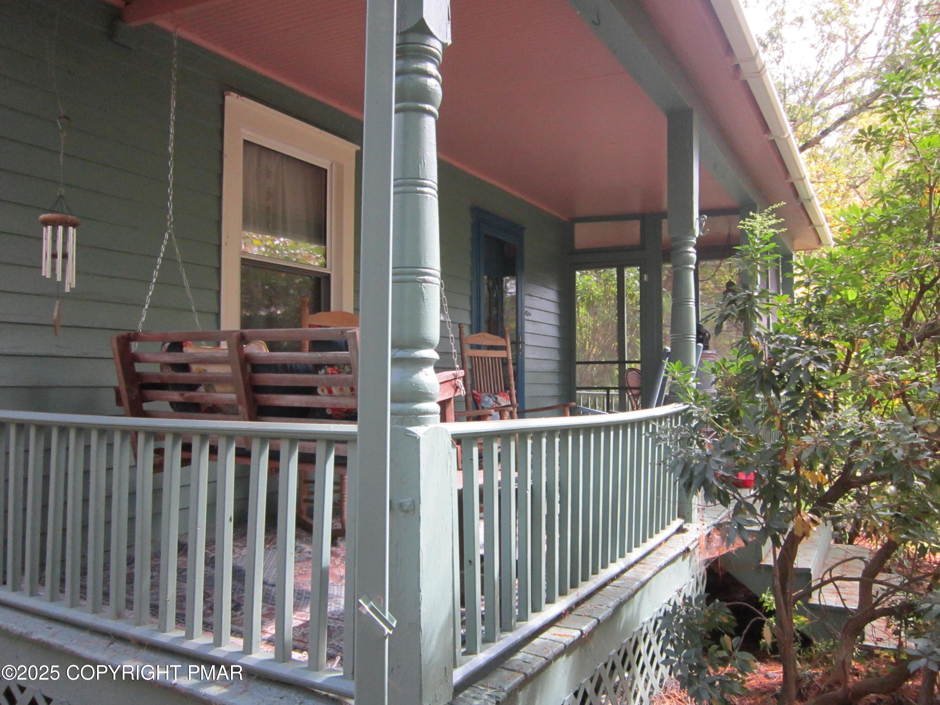 642 Tulip Tree Lane Cresco, PA 18326 - Photo 23 of 40 a view of a house with a porch