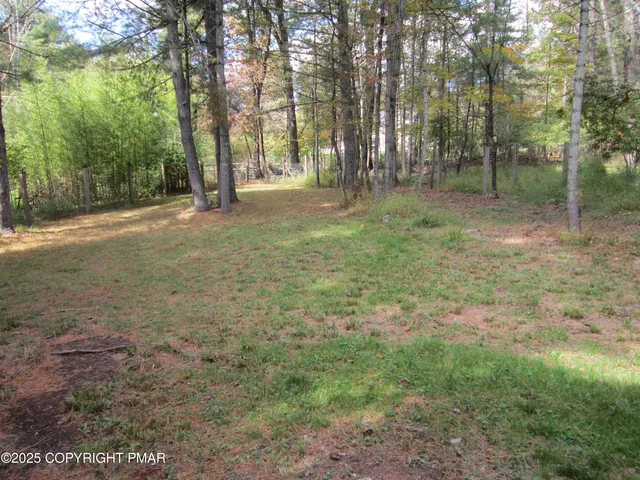 a view of outdoor space with seating space
