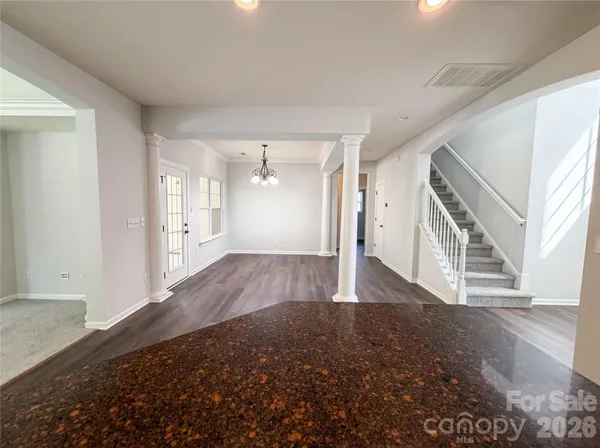 a view interior of the house