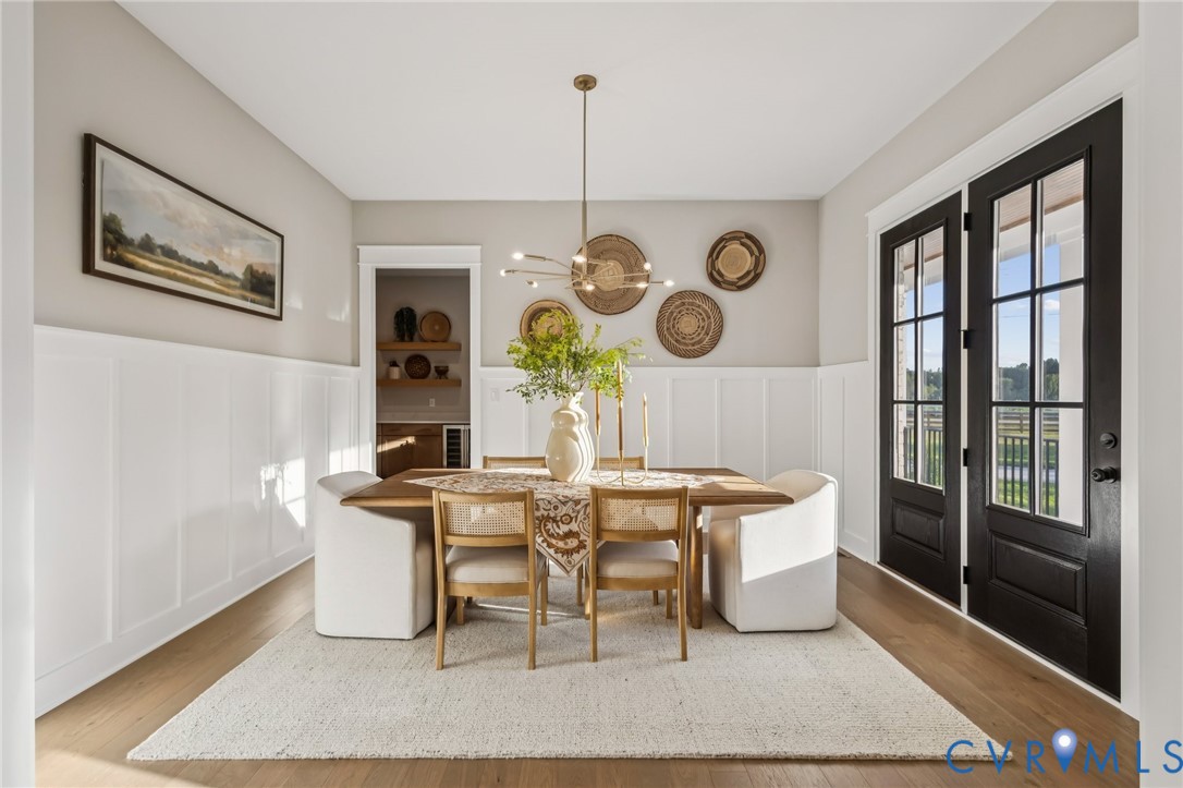 2 Rock Canyon Road Beaverdam, VA 23015 - Photo 9 of 31 a view of a dining room with furniture window and wooden floor