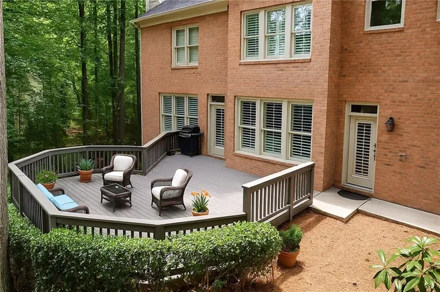 a view of an entryway door