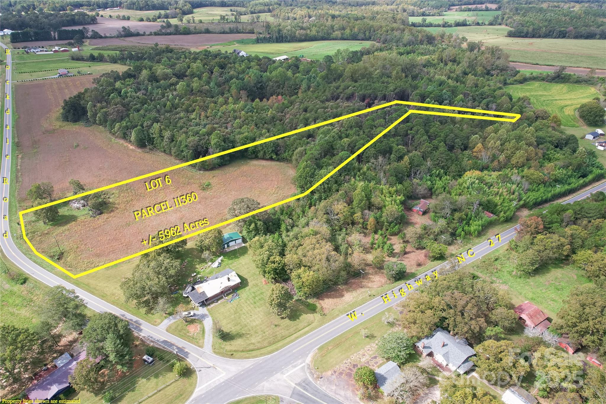 6 Rockdale Road Vale, NC 28168 - Photo 3 of 10 a view of a tennis court