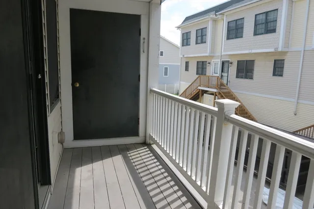 a view of front door