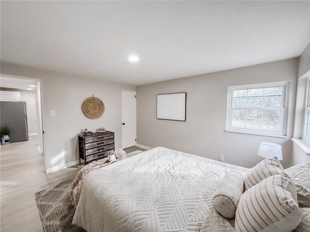 1529 Bower Hill Road Pittsburgh, PA 15243 - Photo 13 of 28 a bedroom with a bed and a window