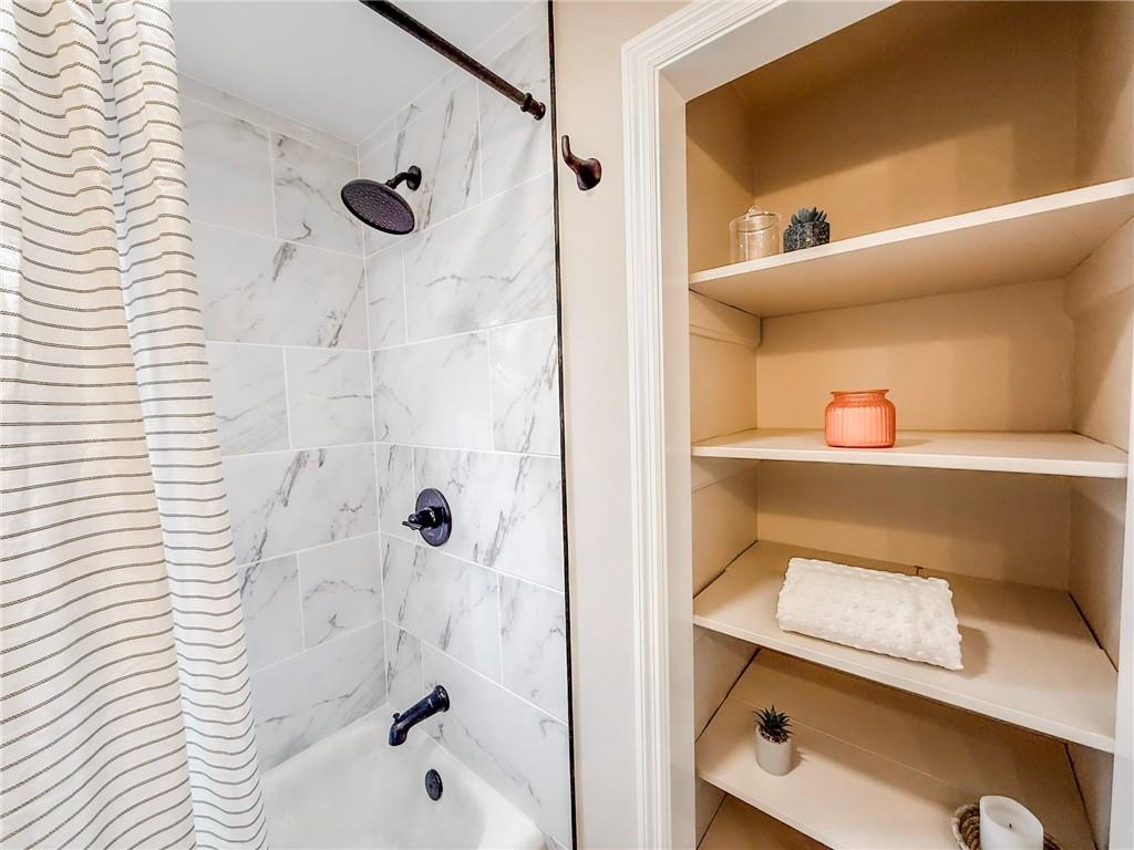 1529 Bower Hill Road Pittsburgh, PA 15243 - Photo 16 of 28 a bathroom with a bathtub and shower