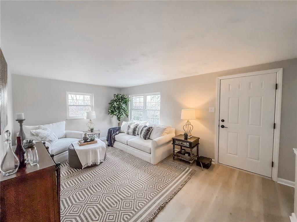 1529 Bower Hill Road Pittsburgh, PA 15243 - Photo 2 of 28 a living room with furniture and wooden floor