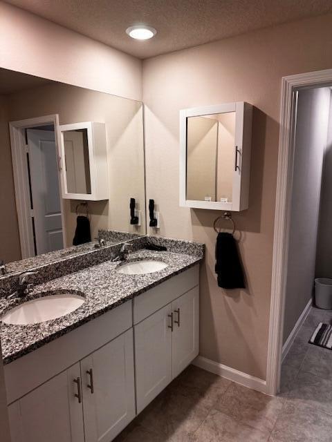 5786 Southeast Edgewater Circle Stuart, FL 34997 - Photo 10 of 15 a bathroom with a sink and a mirror