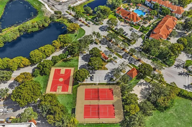 a living room with furniture and windows
