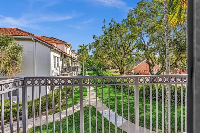 a view of a roof deck