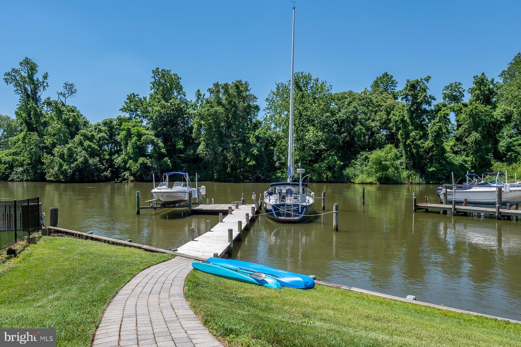 252 Providence Road Annapolis, MD 21409 - Photo 5 of 63 The private pier has 6+ ft water depth