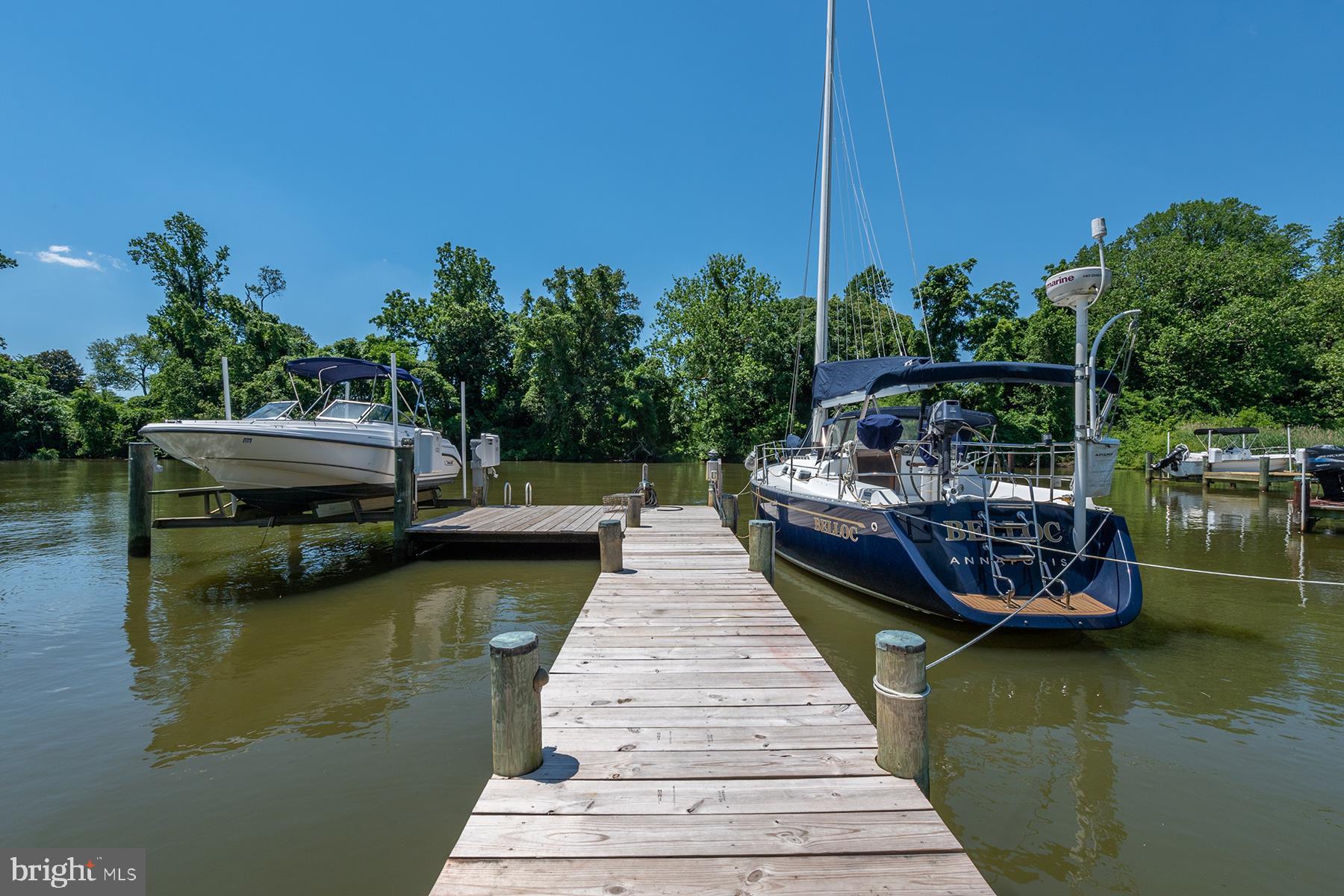 252 Providence Road Annapolis, MD 21409 - Photo 52 of 63 Fantastic pier configuration