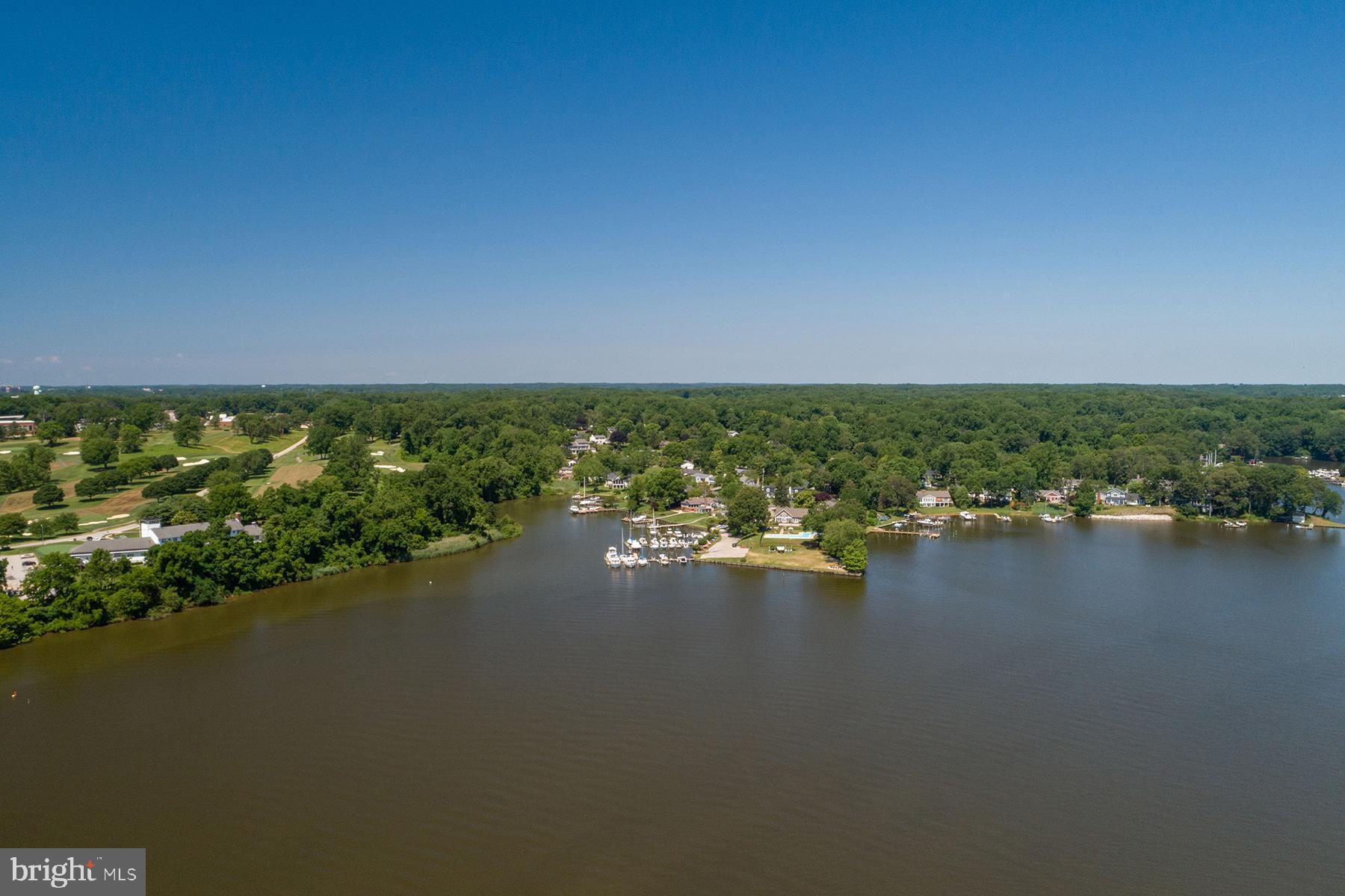 252 Providence Road Annapolis, MD 21409 - Photo 58 of 63 Aerial view showing Providence Cove