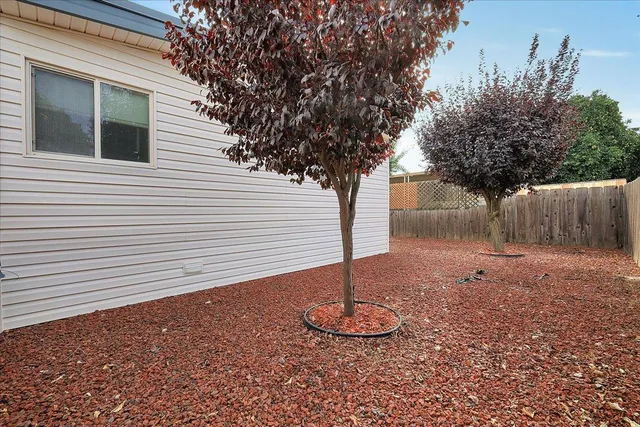 a view of a house with a door