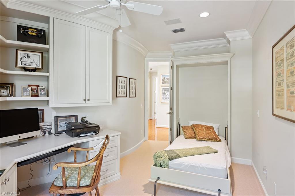 8063 Vizcaya Way Naples, FL 34108 - Photo 18 of 28 a workspace with furniture and window