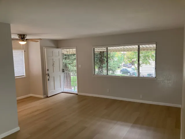 a view of front door