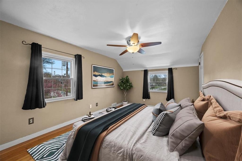 200 Hartle Road Glenshaw, PA 15116 - Photo 15 of 24 a bedroom with a bed large window with the outer view