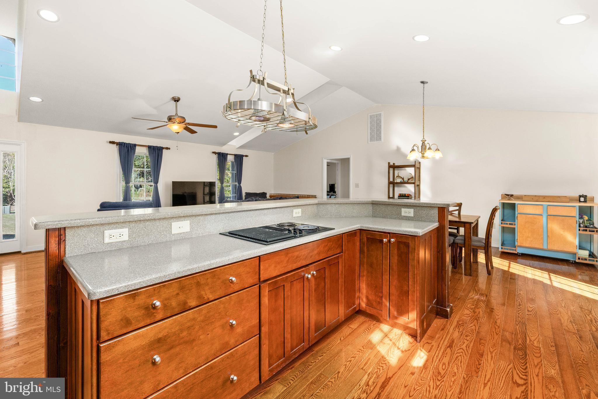 3221 Boone Road Crisfield, MD 21817 - Photo 25 of 56 Gourmet kitchen with cherry cabinets