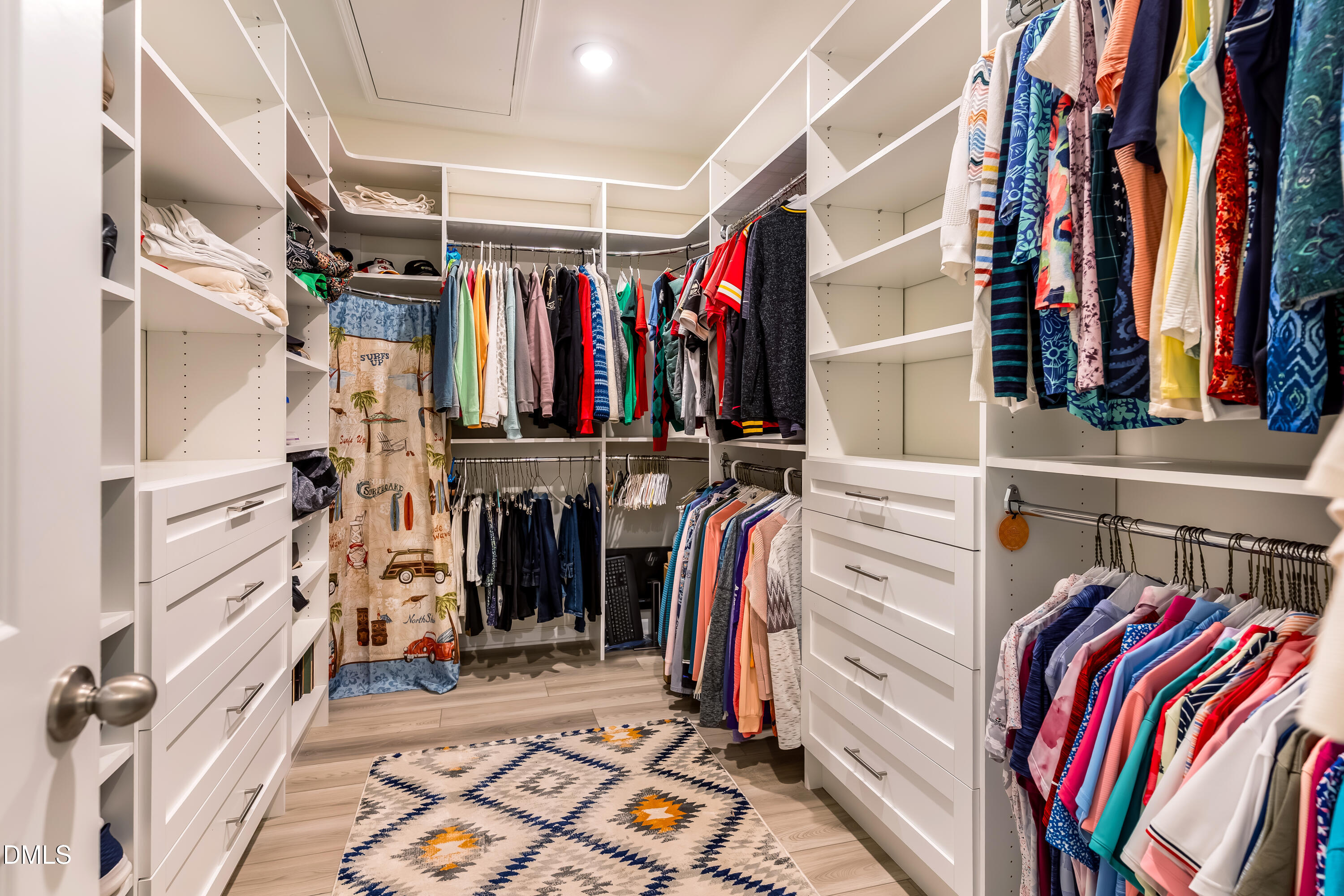 8017 Toddwick Court Raleigh, NC 27616 - Photo 12 of 30 K-mstr walk-in closet