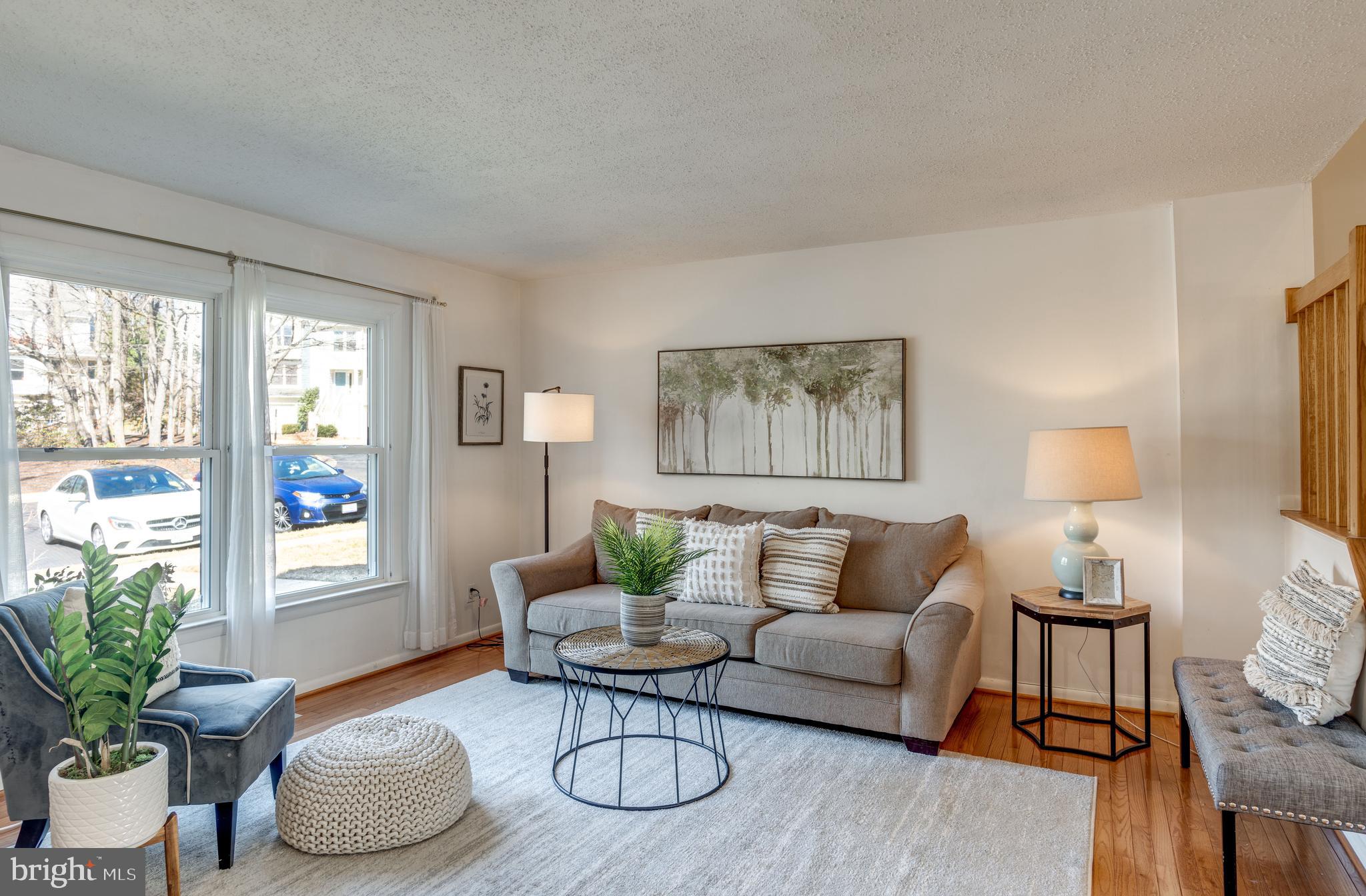 1650 Oak Spring Way Reston, VA 20190 - Photo 4 of 45 Light and Bright Living Room