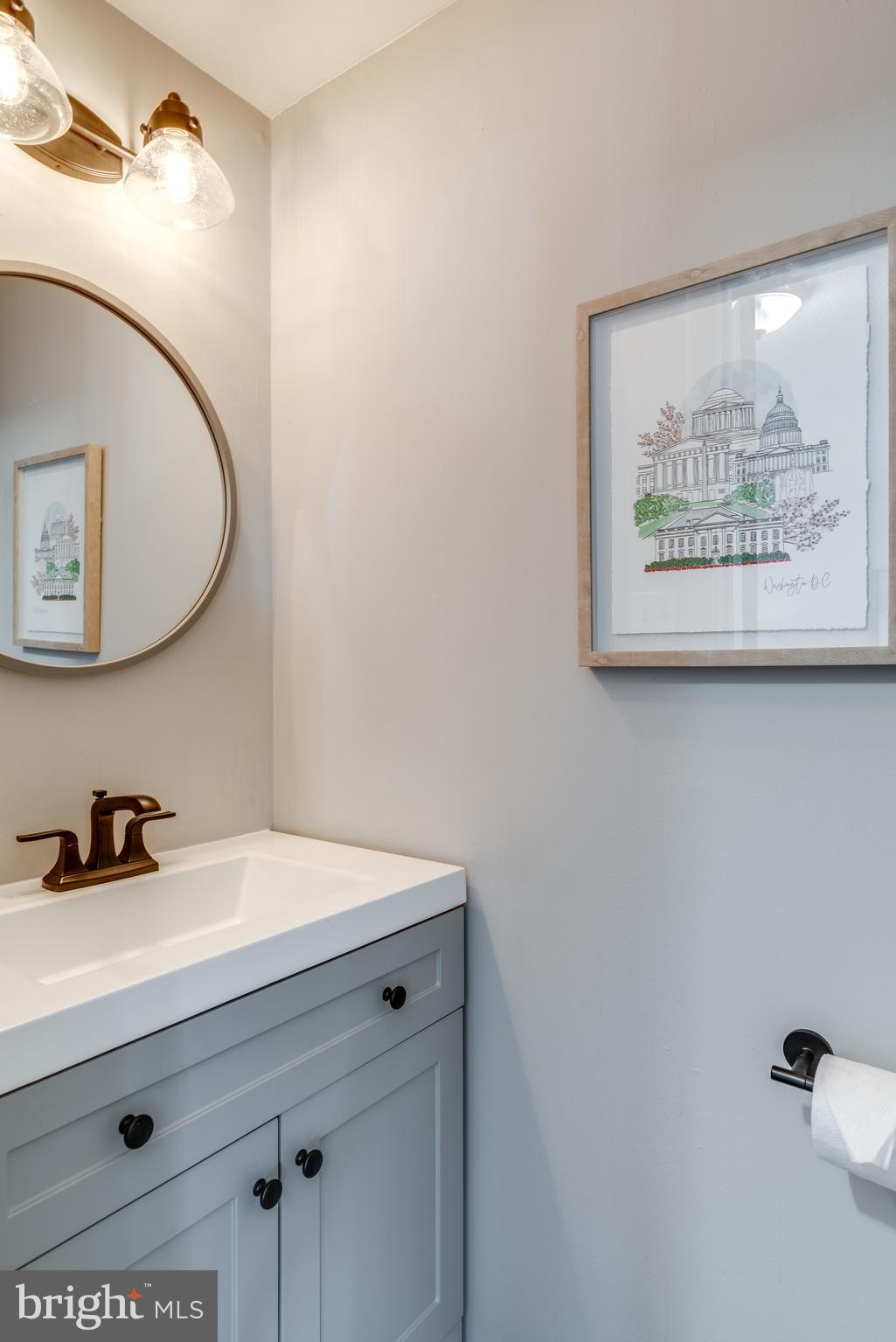 1650 Oak Spring Way Reston, VA 20190 - Photo 6 of 45 Updated Powder room