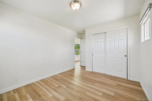 wooden floor in an empty room