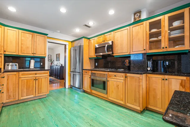 a view of front door