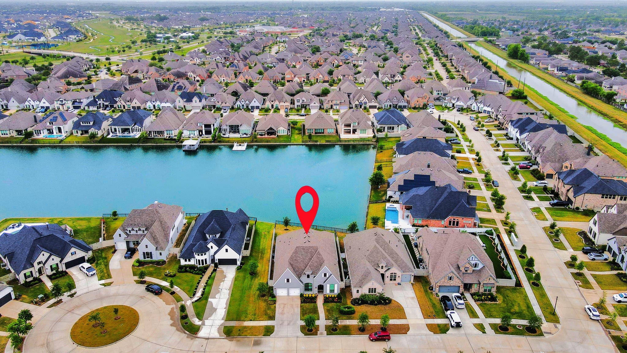 4310 Bakers Cove Manvel, TX 77578 - Photo 43 of 47 This property is one of the few coveted lakefront, bulkhead properties in Pomona with direct access to the lake and options for a private floating dock.