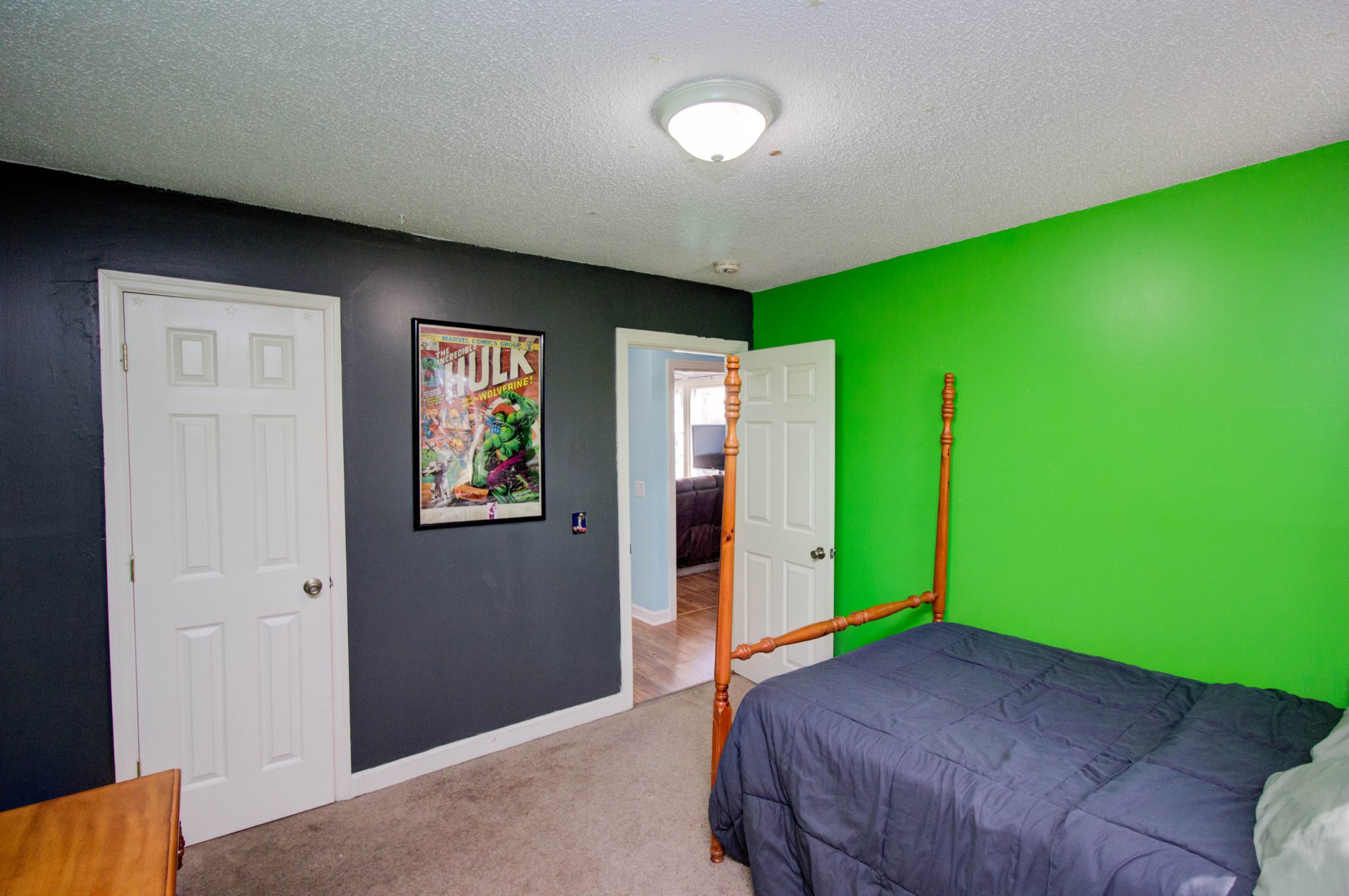 1409 5th Avenue West Springfield, TN 37172 - Photo 31 of 41 a bedroom with a bed and a large window