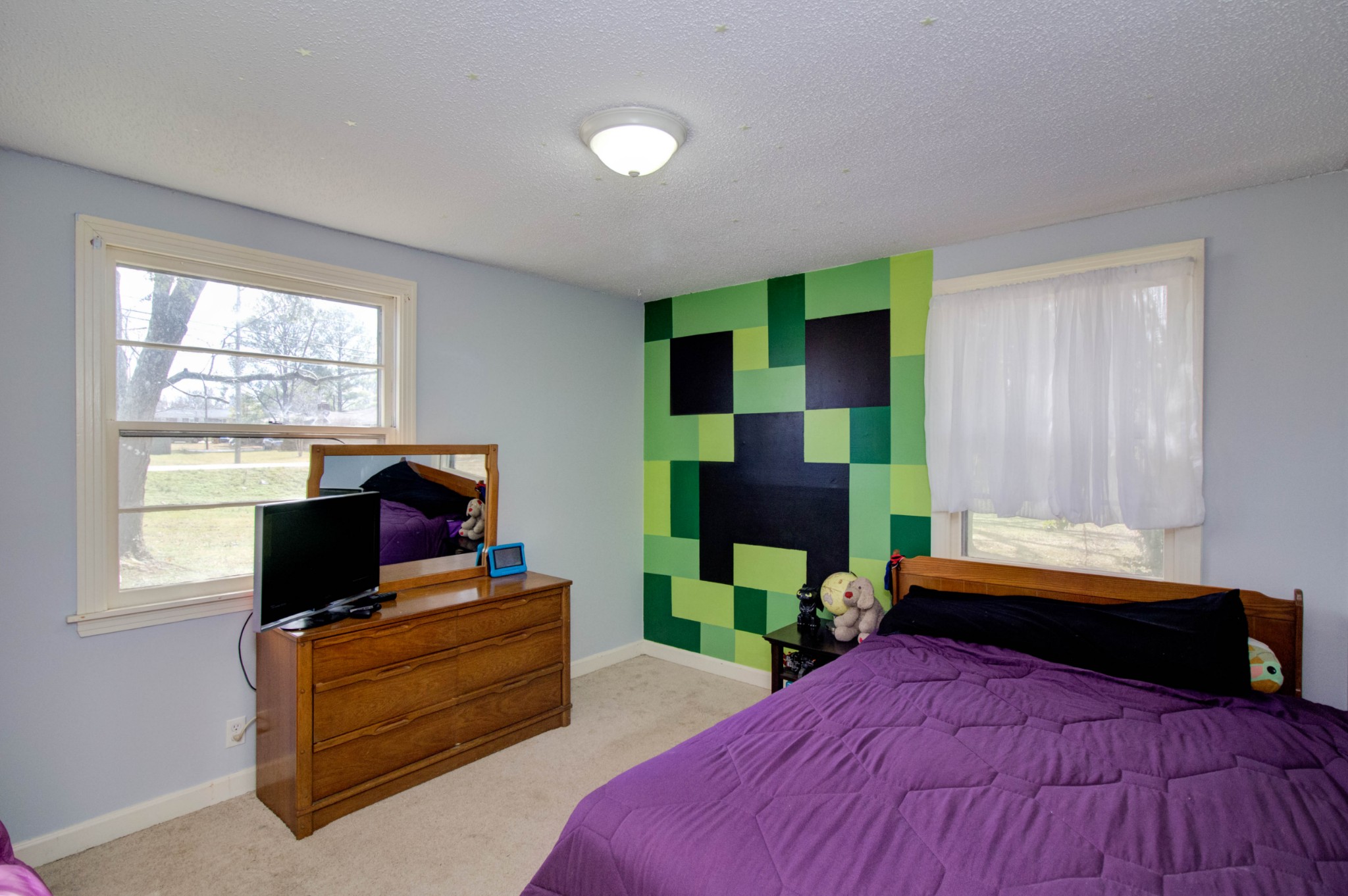 1409 5th Avenue West Springfield, TN 37172 - Photo 6 of 41 a bedroom with furniture and a flat screen tv