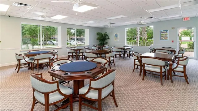 a outdoor space with lots of furniture and a stove