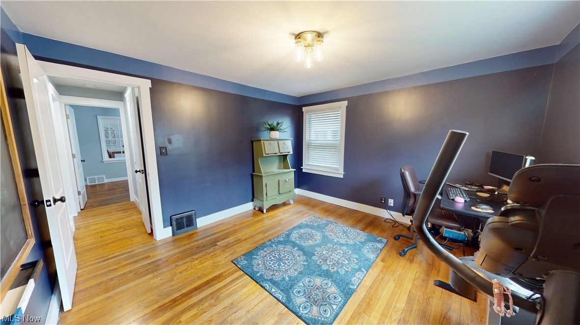 1331 Churchill Road Lyndhurst, OH 44124 - Photo 12 of 35 Bedroom with light hardwood / wood-style flooring