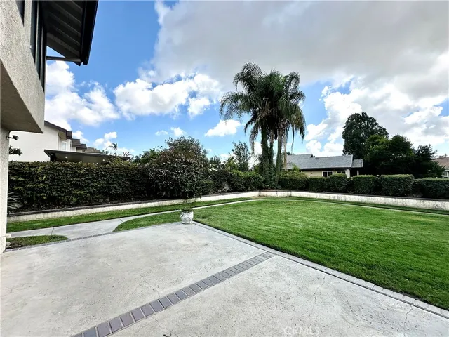 a view of outdoor space yard and swimming pool