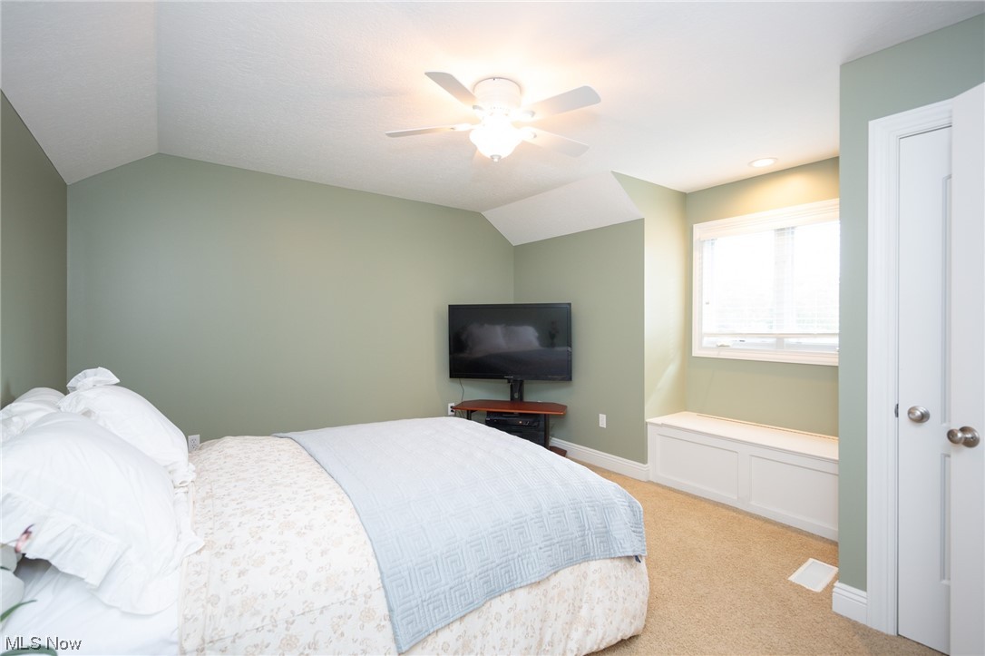 3816 Rothrock Place Akron, OH 44333 - Photo 22 of 34 Spacious 2nd bedroom features window seat, closet and lofted ceiling