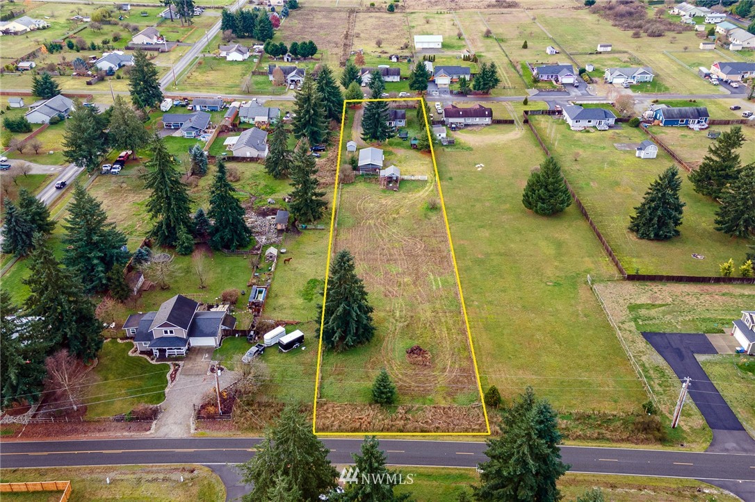 18036 Daryl Lane Southwest Rochester, WA 98579 - Photo 5 of 40 an aerial view of residential houses with outdoor space
