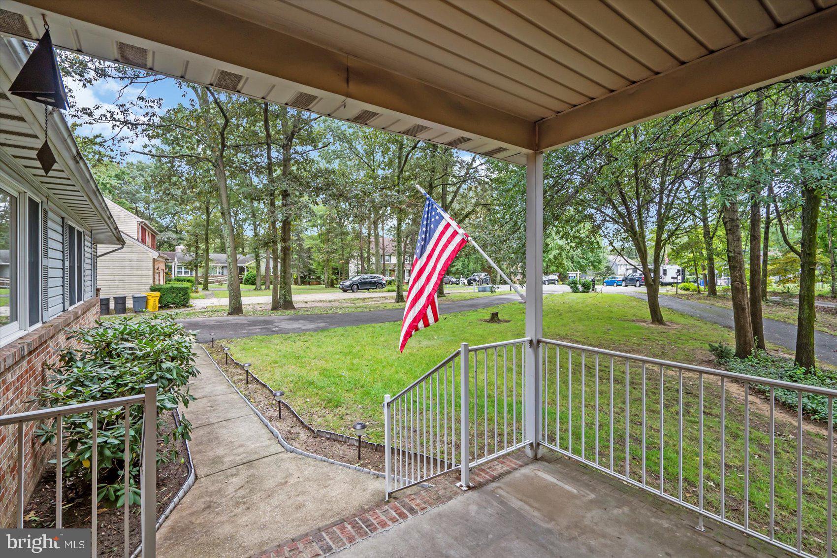 7909 Poplar Grove Road Severn, MD 21144 - Photo 4 of 39 Front porch views that make coming home the best