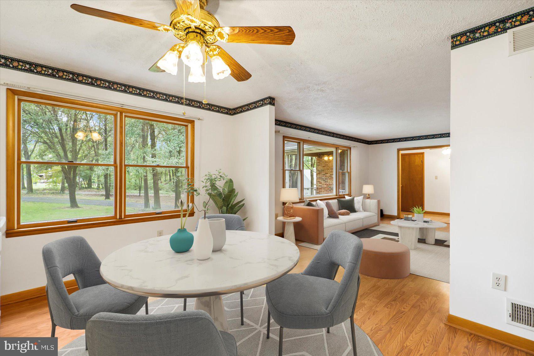 7909 Poplar Grove Road Severn, MD 21144 - Photo 7 of 39 Virtually staged Living room / Dining room