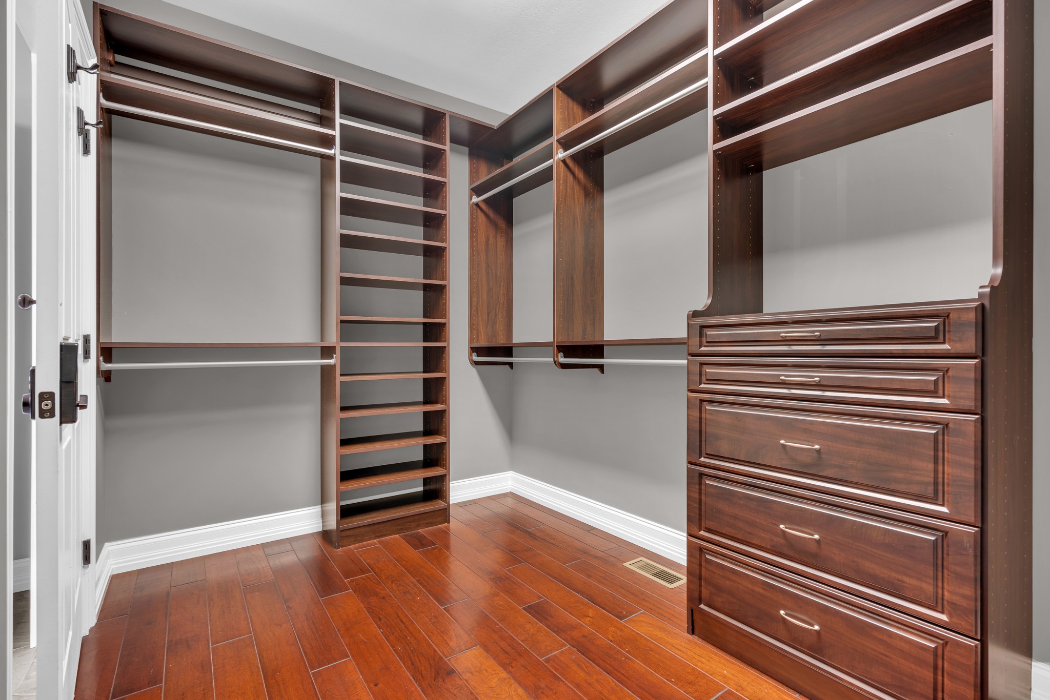 254 Gray Hawk Trail Clarksville, TN 37043 - Photo 18 of 29 a view of walk in closet with empty racks