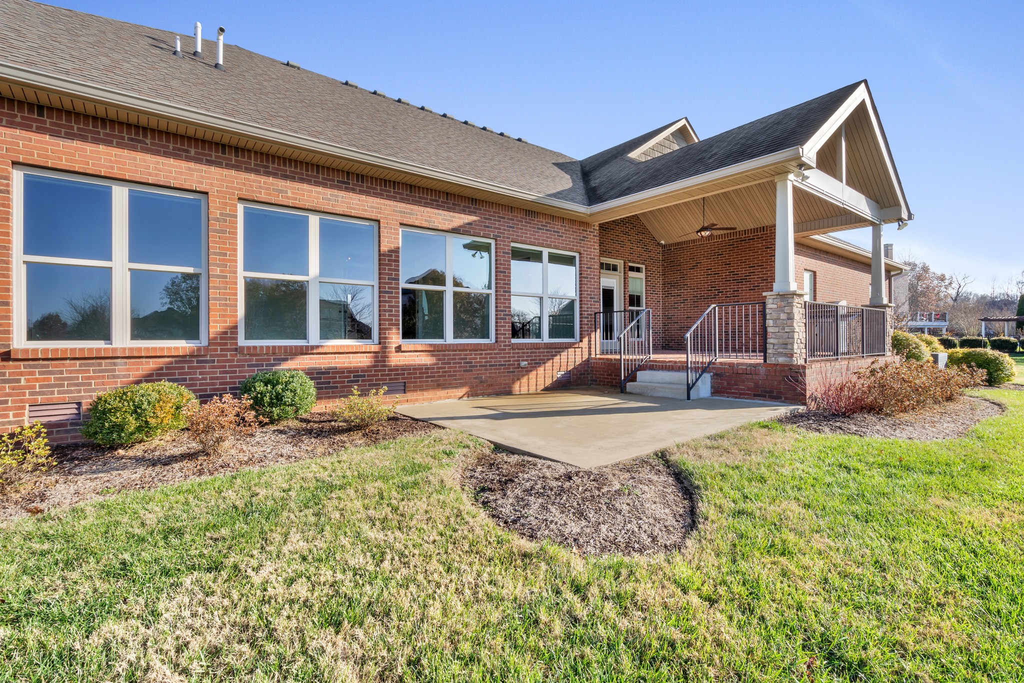 254 Gray Hawk Trail Clarksville, TN 37043 - Photo 24 of 29 a view of a house with backyard and sitting area