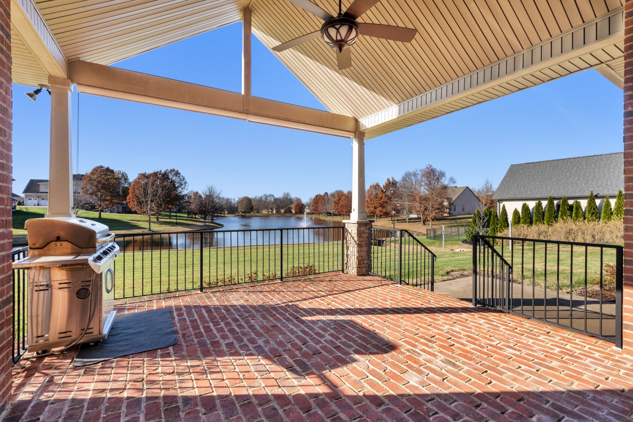 254 Gray Hawk Trail Clarksville, TN 37043 - Photo 26 of 29 a view of balcony with a ocean view