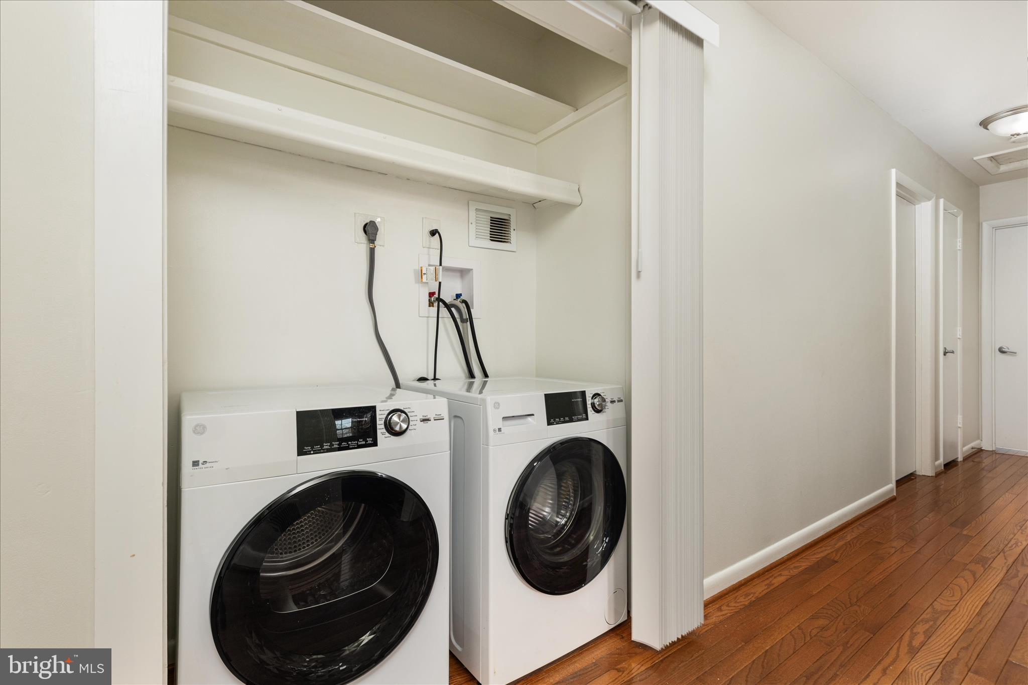 7201 Sydenstricker Road Springfield, VA 22152 - Photo 12 of 24 Washer and Dryer in Upper Level Hallway