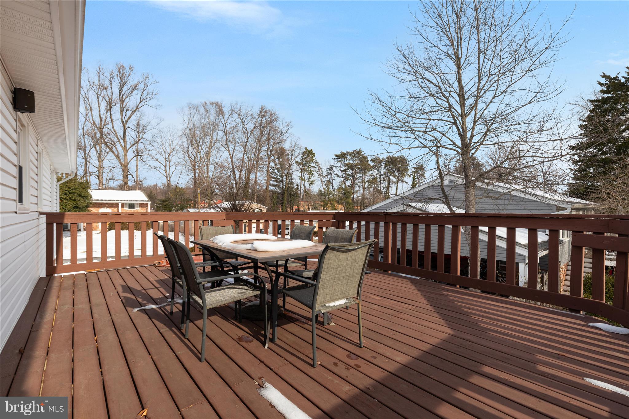 7201 Sydenstricker Road Springfield, VA 22152 - Photo 21 of 24 Deck off Kitchen