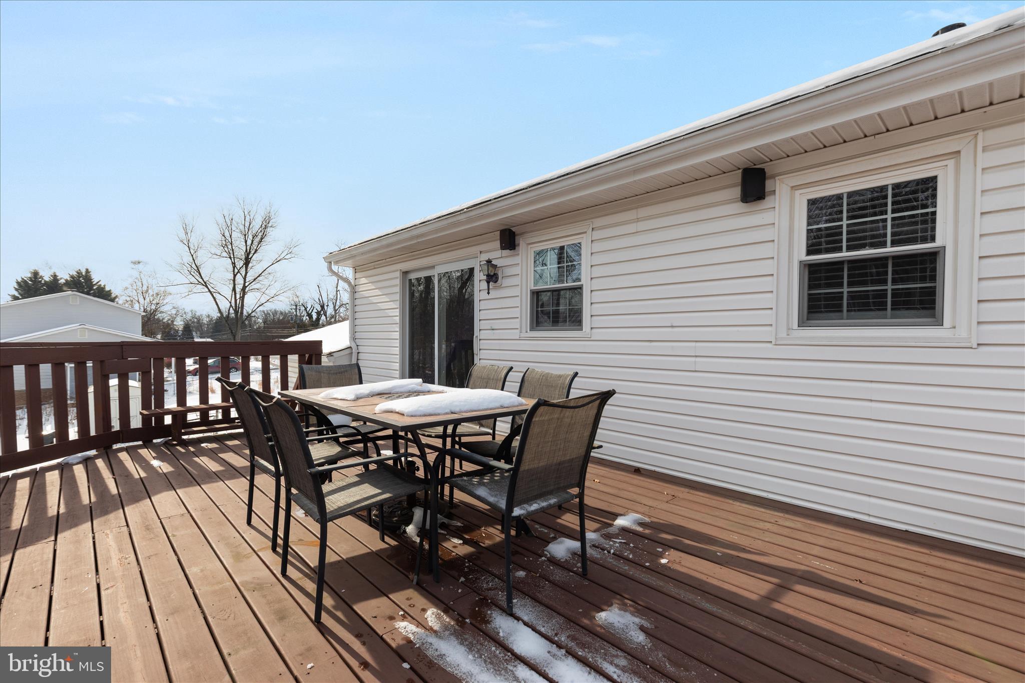 7201 Sydenstricker Road Springfield, VA 22152 - Photo 22 of 24 Deck off Kitchen