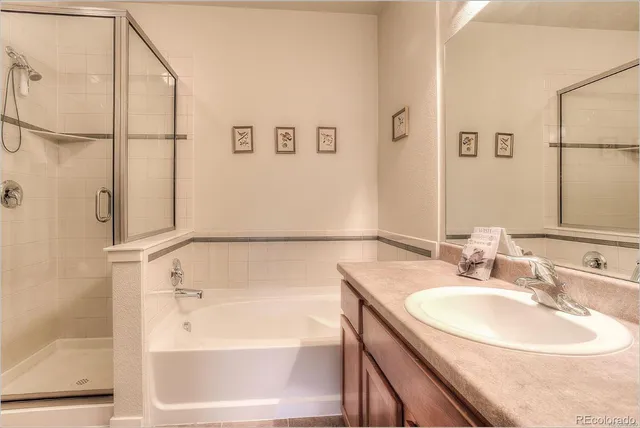 a bathroom with a sink and a bathtub