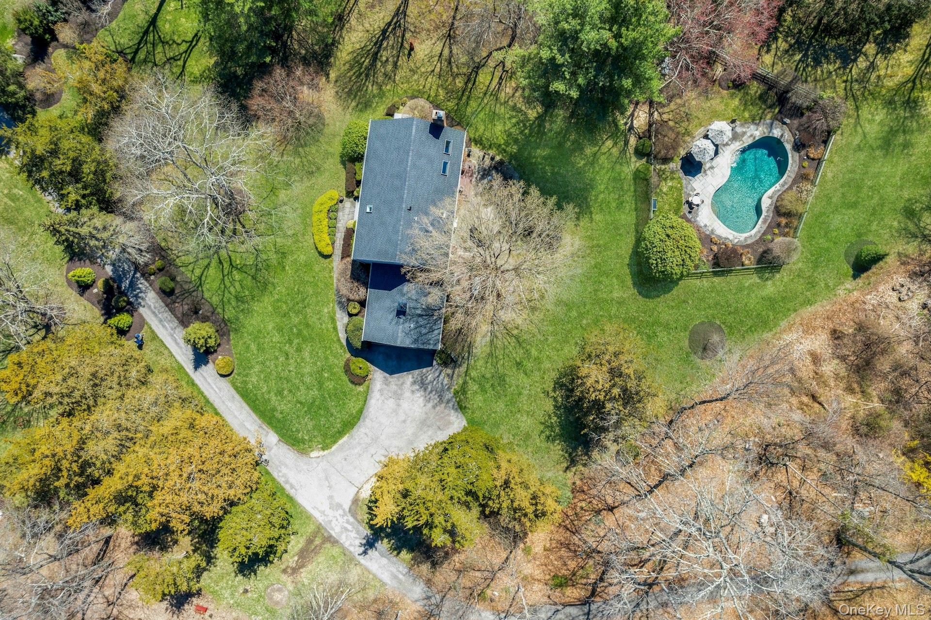 83 Upper Shad Road Pound Ridge, NY 10576 - Photo 46 of 48 Aerial view