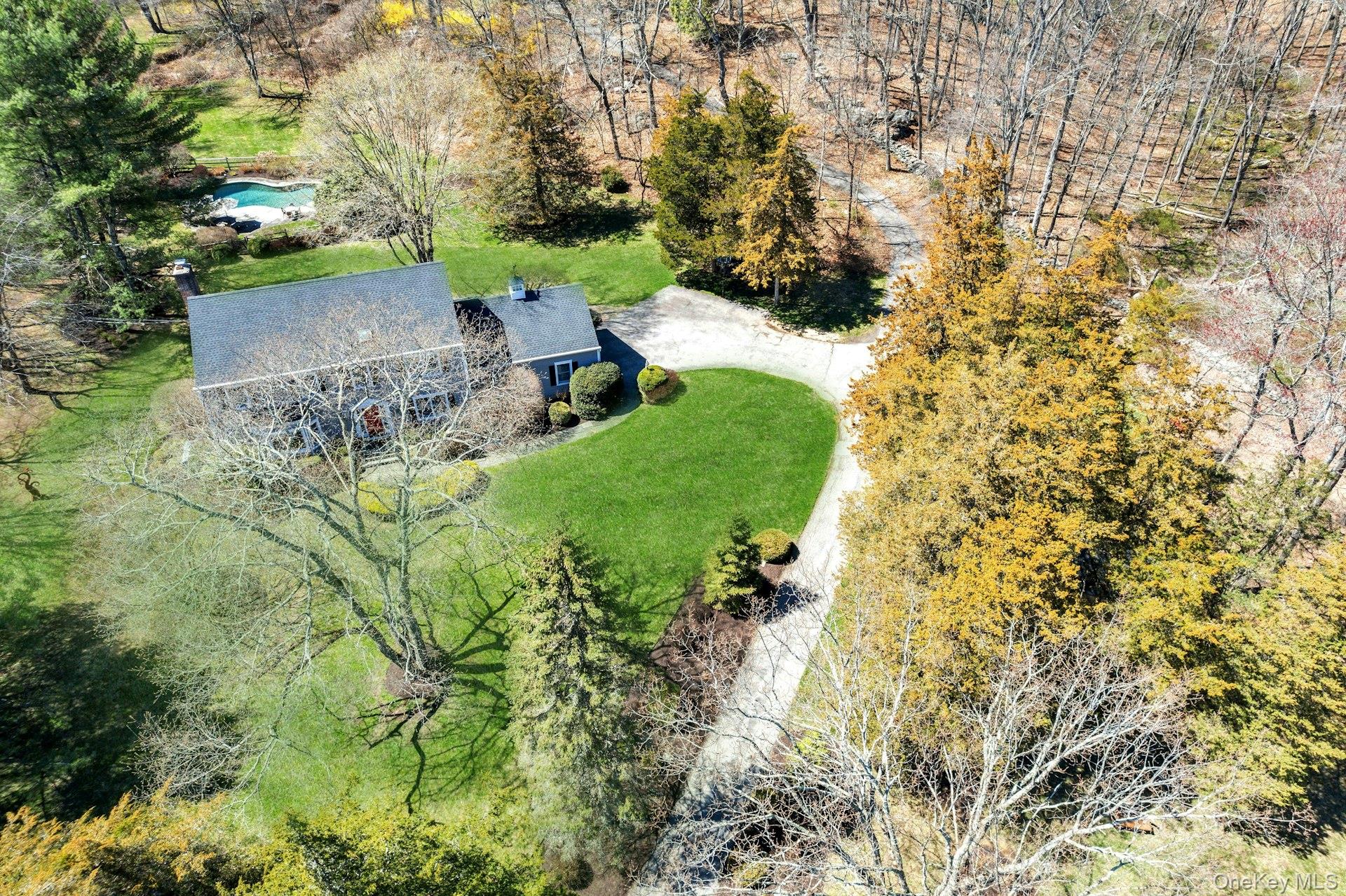 83 Upper Shad Road Pound Ridge, NY 10576 - Photo 48 of 48 Aerial view