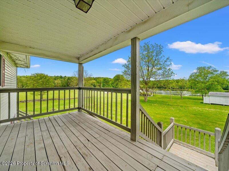 9-17 Vago Road Tunkhannock, PA 18657 - Photo 33 of 57 a view of balcony with hardwood floor
