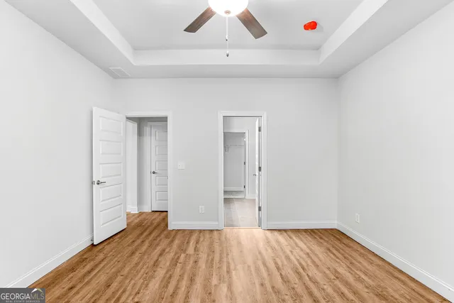 wooden floor in an empty room
